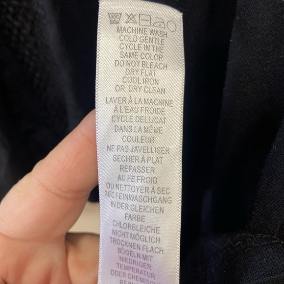 Adriana Papel sleeveless fancy top black pleated so pretty size med - Picture 7 of 7